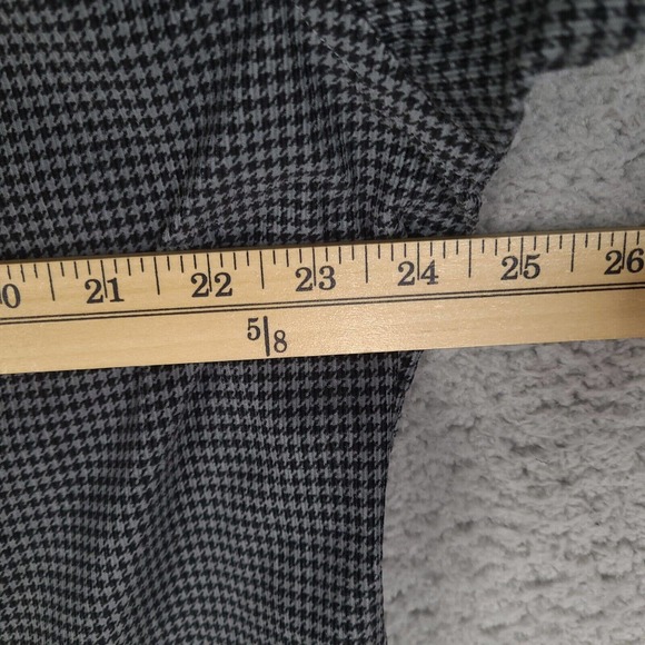 Eddie Bauer Shirt Mens Large Gray Black Soft Cotton Geometric Long Sleeve Button - Picture 10 of 12